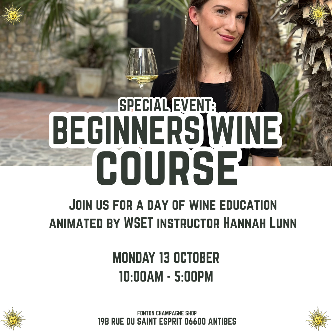Beginners Wine Course Oct 13