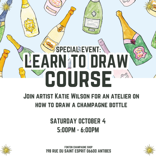 Draw a Champagne Bottle | Saturday, October 4 5:00PM