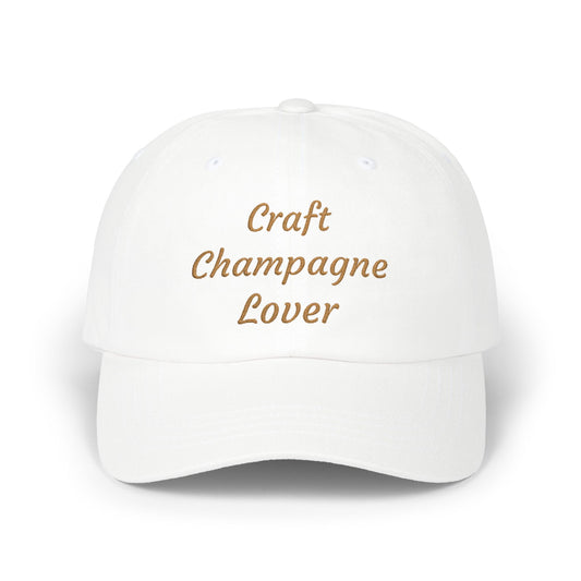 Craft Champagne Lover Embroidered Baseball Hat