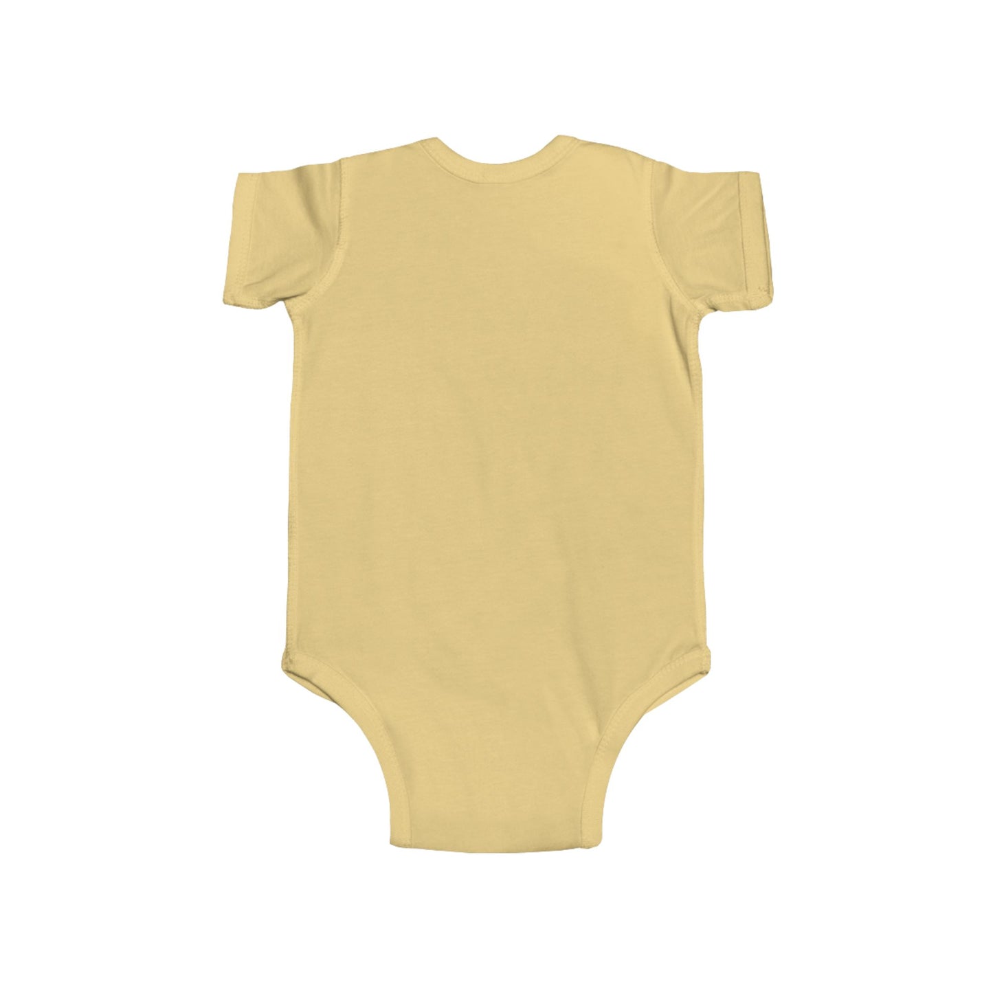 Infant Bodysuit — "Poppin' Bottles" Gold Text Baby Onesie (Newborn Gift)