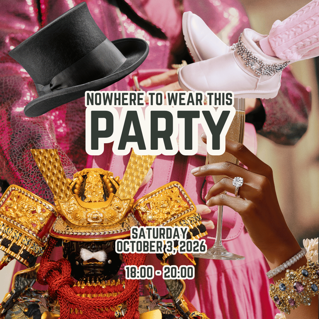 Nowhere to Wear this Party | Saturday, October 3