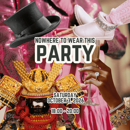Nowhere to Wear this Party | Saturday, October 3