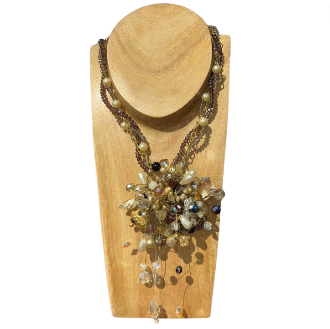 Sunburst necklace